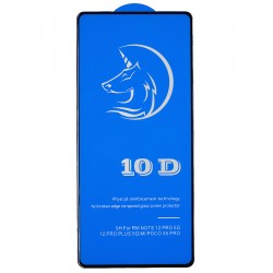 Защитное стекло для Xiaomi Redmi Note 12 Pro 4G, Titanium, 3D, черное