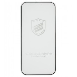 Защитное стекло для iPhone 14 Pro, Tiger Glass, Full Glue, черное