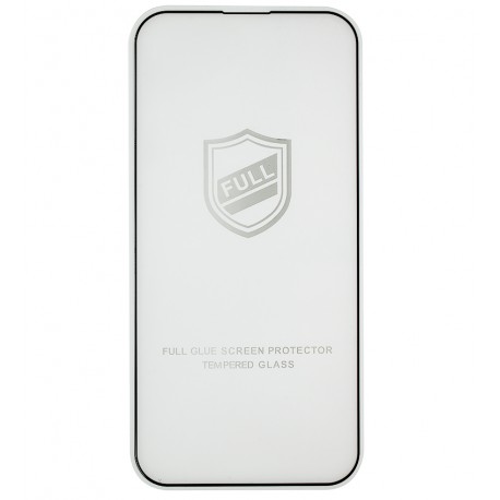 Защитное стекло для iPhone 14 Pro Max, Tiger Glass, Full Glue, черное