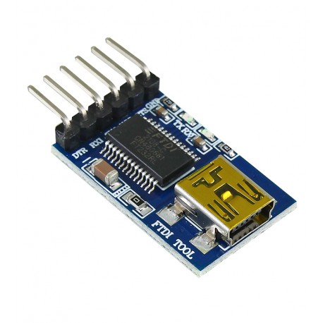 Модуль перетворювач USB to TTL конвертер на базі мікросхеми FTDI FT232RL