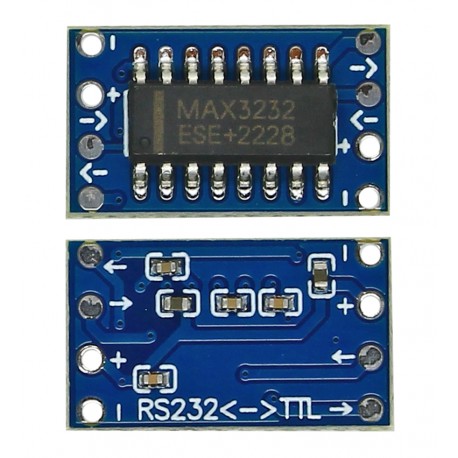Модуль перетворювач RS232-UART COM, на базі конвертера MAX3232 mini, без роз'єму