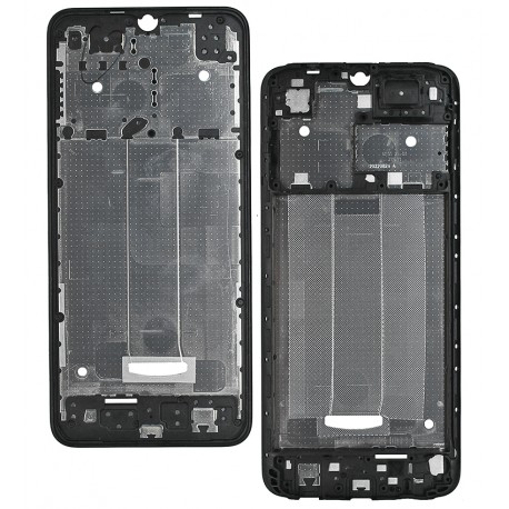 Рамка крепления дисплея для Xiaomi Redmi A1, черная