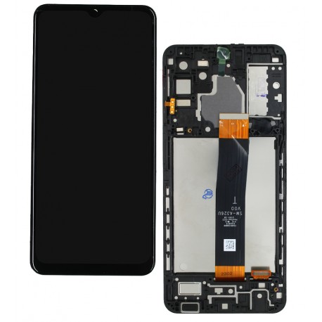 Дисплей для Samsung A326 Galaxy A32 5G, черный, с рамкой, Original (PRC), SM-A326U V00