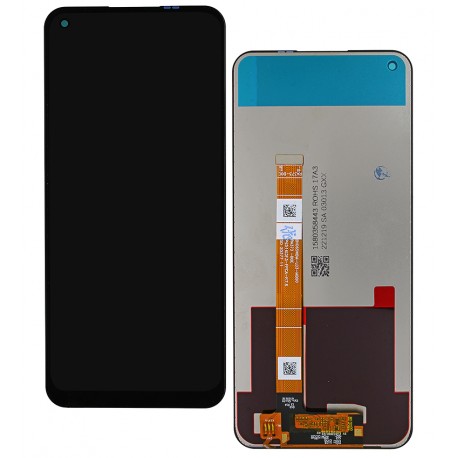 Дисплей для OnePlus Nord N100, черный, без рамки, High Copy