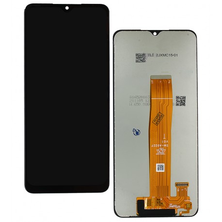 Дисплей для Samsung A125F Galaxy A12, чорний, без рамки, Original (PRC), A022F V0.1 1540417300