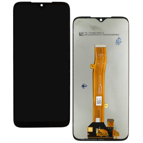 Дисплей для Nokia C22 (TA-1533), черный, без рамки