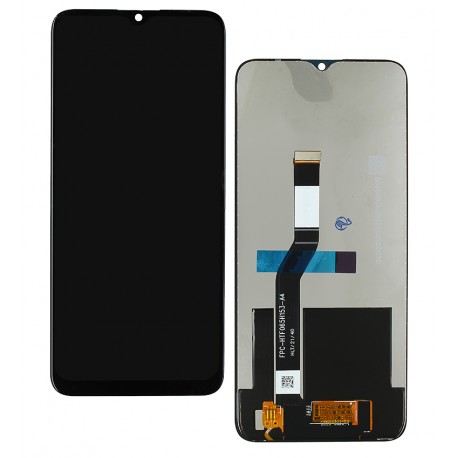 Дисплей для Wiko T10, черный, с сенсорным экраном (дисплейный модуль)