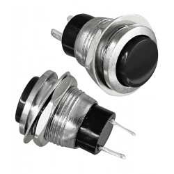 Кнопка DS-318 OFF-(ON), 2 pin, без фиксації 1А/250В