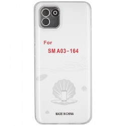 Чехол для Samsung A035 Galaxy A03, KST, силикон, прозрачный Чехол для Samsung A035 Galaxy A03, KST, силикон, прозрачный