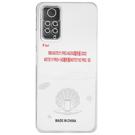 Чехол для Xiaomi Redmi Note 12 Pro 4G, KST, силикон, прозрачный