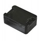 Корпус пластиковый КДИ черный, 34,4 x 22,4 x 12,7 мм, полупрозрачный пластик, под установку вольтамперметров с дисплеем 0.28"