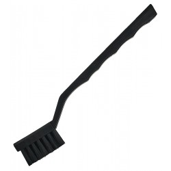 Щітка антистатична Kaisi чорна, пластикова, з твердою щетиною