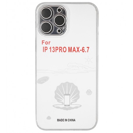 Чехол для Apple iPhone 13 Pro Max, KST, силикон, прозрачный