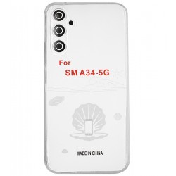 Чохол для Samsung A346E Galaxy A34, KST, силікон, прозорий