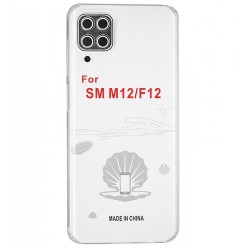 Чехол для Samsung M127 Galaxy M12, KST, силикон, прозрачный Чехол для Samsung M127 Galaxy M12, KST, силикон, прозрачный