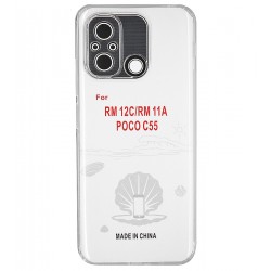 Чохол для Xiaomi Redmi 12C, KST, силікон, прозорий