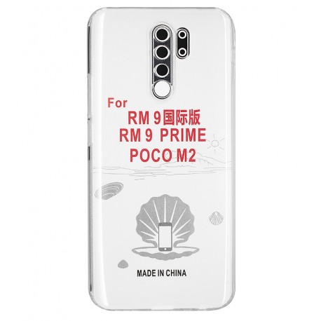 Чехол для Xiaomi Redmi 9, Poco M2, KST, силикон, прозрачный