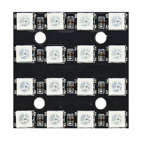 Світлодіодний модуль WS2812B 5050 RGB матриця 4x4