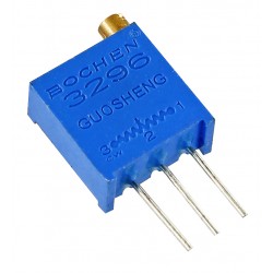 Резистор подстроечный многооборотный 50 Ohm 3296W Резистор подстроечный многооборотный 50 Ohm 3296W
