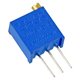Резистор подстроечный многооборотный 100 Ohm 3296W