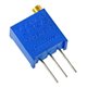 Резистор подстроечный многооборотный 200 Ohm 3296W