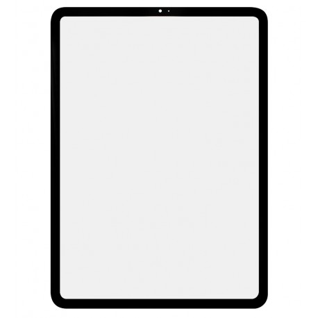 Стекло дисплея для Apple iPad Pro 11 (2020), с ОСА-пленкой, черное