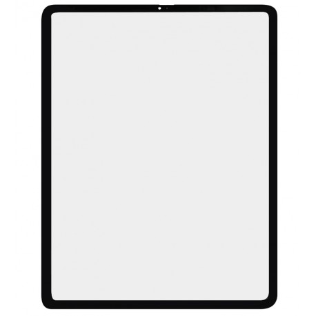 Стекло дисплея для Apple iPad Pro 12,9 (2018), с ОСА-пленкой, черное