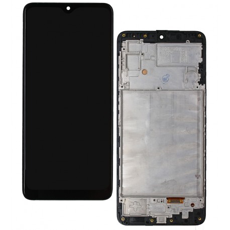 Дисплей для Samsung M225 Galaxy M22, чорний, з рамкою, High Copy, (OLED)