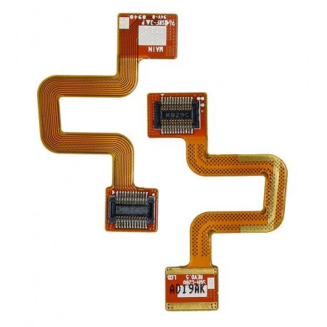 Шлейф для Samsung C260, C266, C270, межплатный, с компонентами
