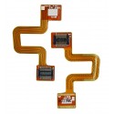 Шлейф для Samsung C260, C266, C270, міжплатний, з компонентами