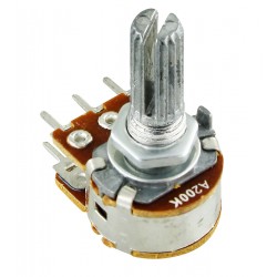 Резистор змінний 200 kOhm, 6 pin, R16110G-A200K Резистор змінний 200 kOhm, 6 pin, R16110G-A200K