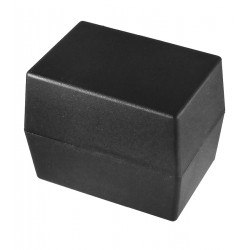 Корпус пластиковий Z24B чорний, 67 x 47 x 52 мм