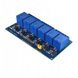 Релейний модуль Шестиканальний для ARDUINO контролерів 5В, з опторов'язкою