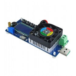 USB навантаження 1-25V з регулюванням струму 0-4A, 25W FX25 USB навантаження 1-25V з регулюванням струму 0-4A, 25W FX25