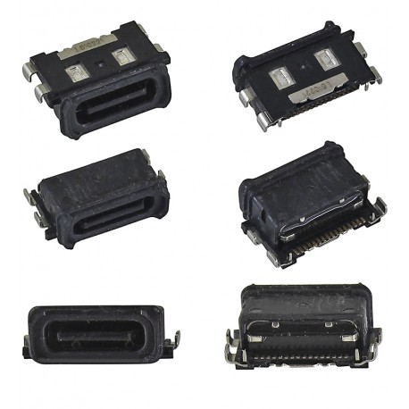 Коннектор зарядки для Huawei P10, 12 pin, USB Type-C