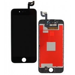 Дисплей iPhone 6S, чорний, з сенсорним екраном, з рамкою, AAA, Tianma, з пластиками камери і датчика наближення Дисплей iPhone 6S, чорний, з сенсорним екраном, з рамкою, AAA, Tianma, з пластиками камери і датчика наближення