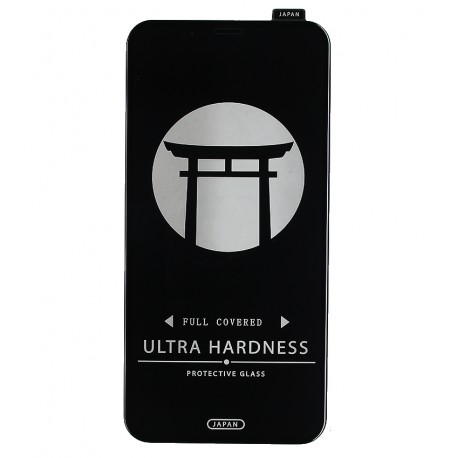 Захисне скло для iPhone XR/iPhone 11, Japan HD++, чорне