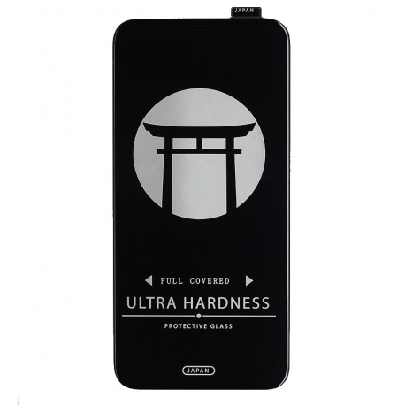 Захисне скло для iPhone X/iPhone XS/iPhone 11 Pro, Japan HD++, чорне