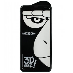 Защитное стекло для iPhone XS Max / iPhone 11 Pro Max, MOXOM AF AirBag, с силиконовой рамкой, черное Защитное стекло для iPhone XS Max / iPhone 11 Pro Max, MOXOM AF AirBag, с силиконовой рамкой, черное