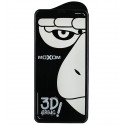 Защитное стекло для iPhone XS Max / iPhone 11 Pro Max, MOXOM AF AirBag, с силиконовой рамкой, черное