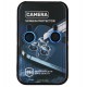 Защитное стекло на камеру для iPhone 11, iPhone 12, iPhone 12 mini, 2,5D, Full Glue, темно синее