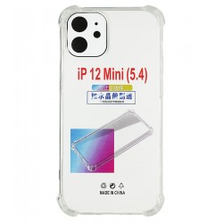 Чехол для Apple iPhone 12 mini, Shockproof, силикон, прозрачный