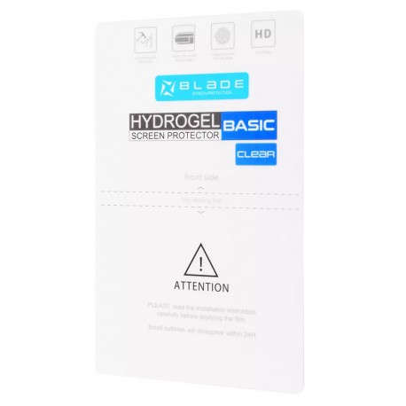 Захисна гідрогелева плівка для Vivo Y17, BLADE Hydrogel Screen Protection BASIC (clear glossy)