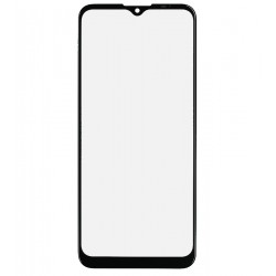 Скло дисплея для Motorola XT2083 Moto G9 Play, XT2081 Moto E7 Plus, з OCA-плівкою, чорне