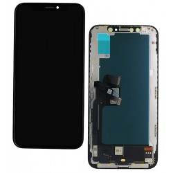 Дисплей iPhone XS, чорний, з сенсорним екраном, з рамкою, (OLED), (Оriginal lcd, Оriginal glass, Оriginal flat сable, Оriginal touchscreen) Self-welded OEM Дисплей iPhone XS, чорний, з сенсорним екраном, з рамкою, (OLED), (Оriginal lcd, Оriginal glass, Оriginal flat сable, Оriginal touchscreen) Self-welded OEM