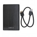 Карман внешний 2.5 HQ-Tech, Sata, USB 3.0, HDD-25SU3-A2, Screwless, черный