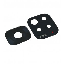 Скло камери для Xiaomi Redmi Note 11 Pro, чорний, без рамки