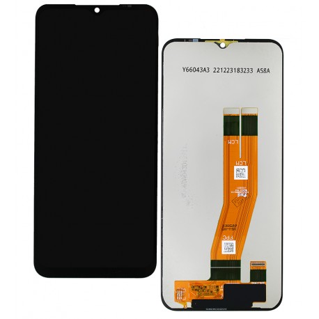 Дисплей для Samsung A145 Galaxy A14, чорний, без рамки, Original (PRC), original glass