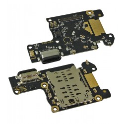 Шлейф Xiaomi Mi 9T, Mi 9T Pro, Redmi K20, Redmi K20 Pro, микрофона, коннектора зарядки, c SIM-коннектором