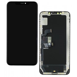 Дисплей для Apple iPhone XS Max, черный, с рамкой, Original (PRC), Self-welded OEM Дисплей для Apple iPhone XS Max, черный, с рамкой, Original (PRC), Self-welded OEM